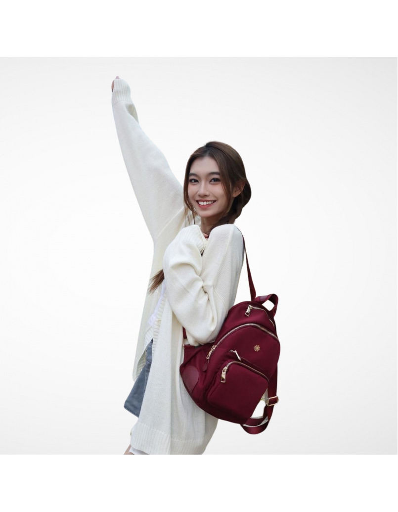 Small Backpack (CU836) Maroon