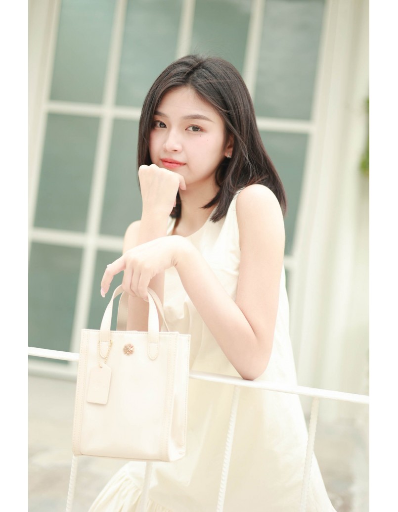 Mini Tote Bag (CU3292) Beige