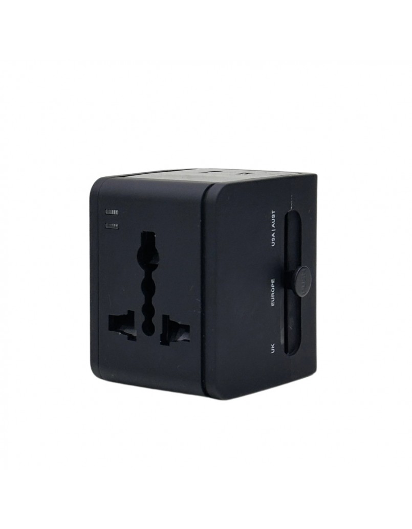 Universal Travel Adaptor with USB & Type C 