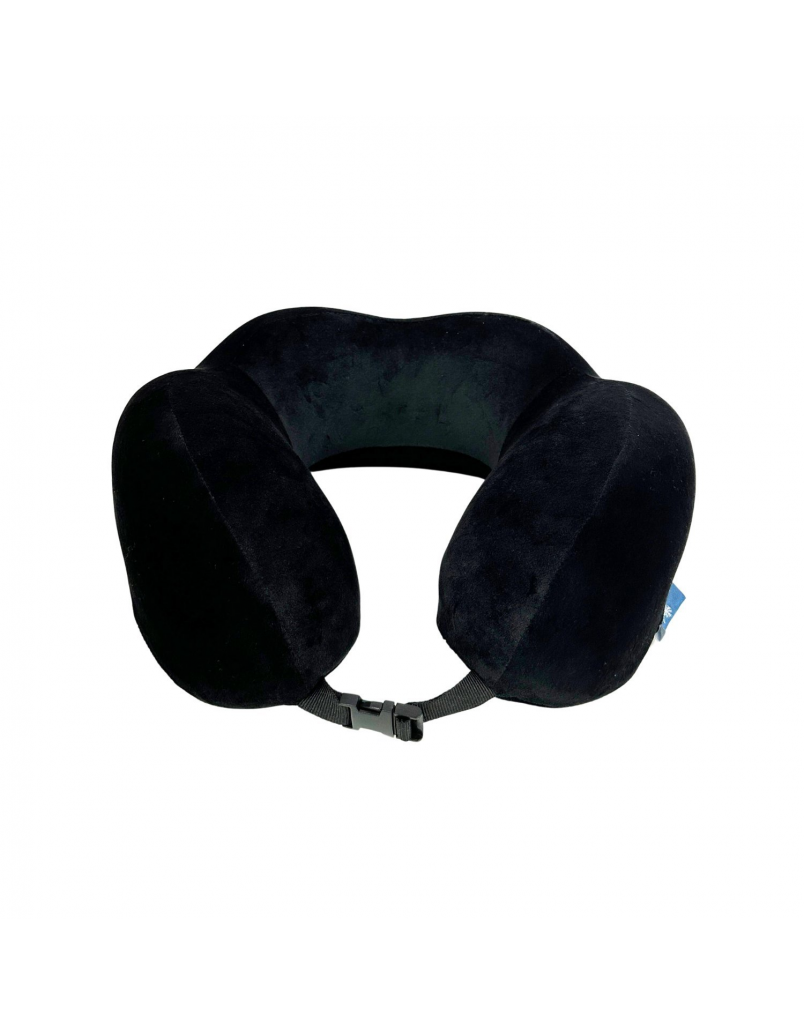 Memory Neck Pillow Black