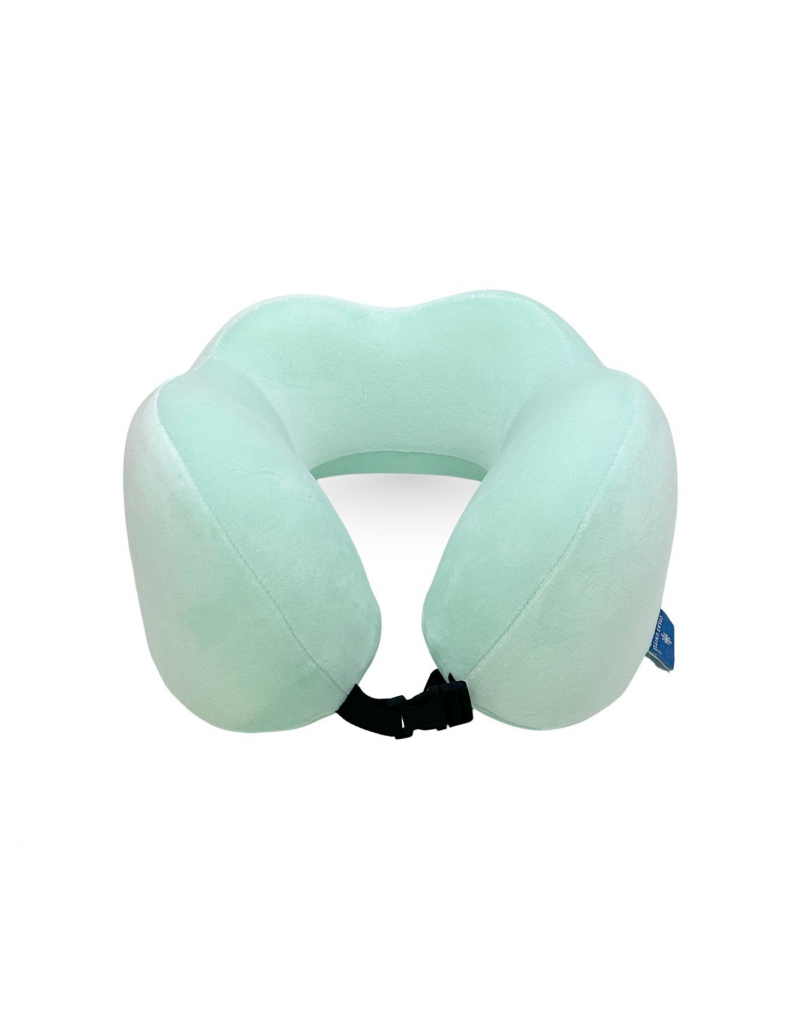 Memory Neck Pillow Light Green