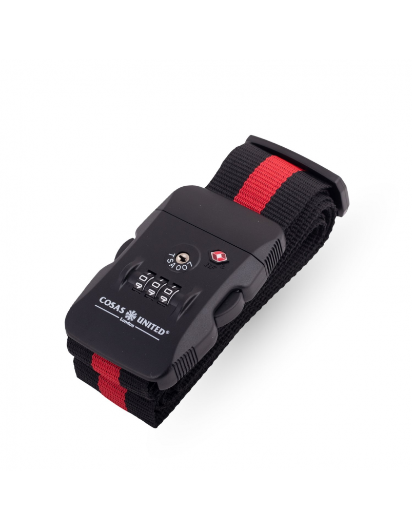 TSA Luggage Strap Black