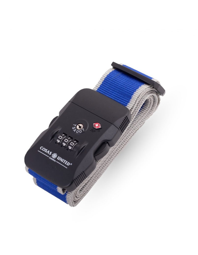 TSA Luggage Strap Blue
