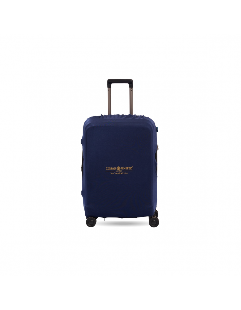 Elastic Luggage Cover Navy Blue