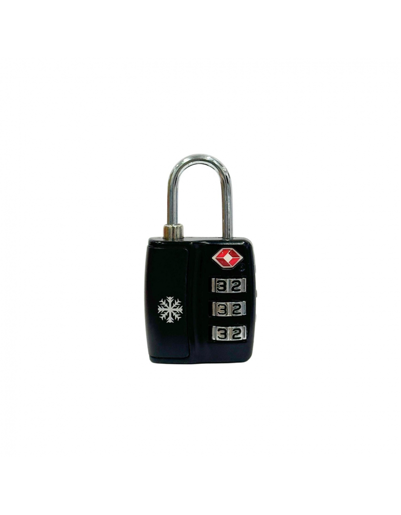 TSA 3-Dial Combination Lock (TSA552) Black