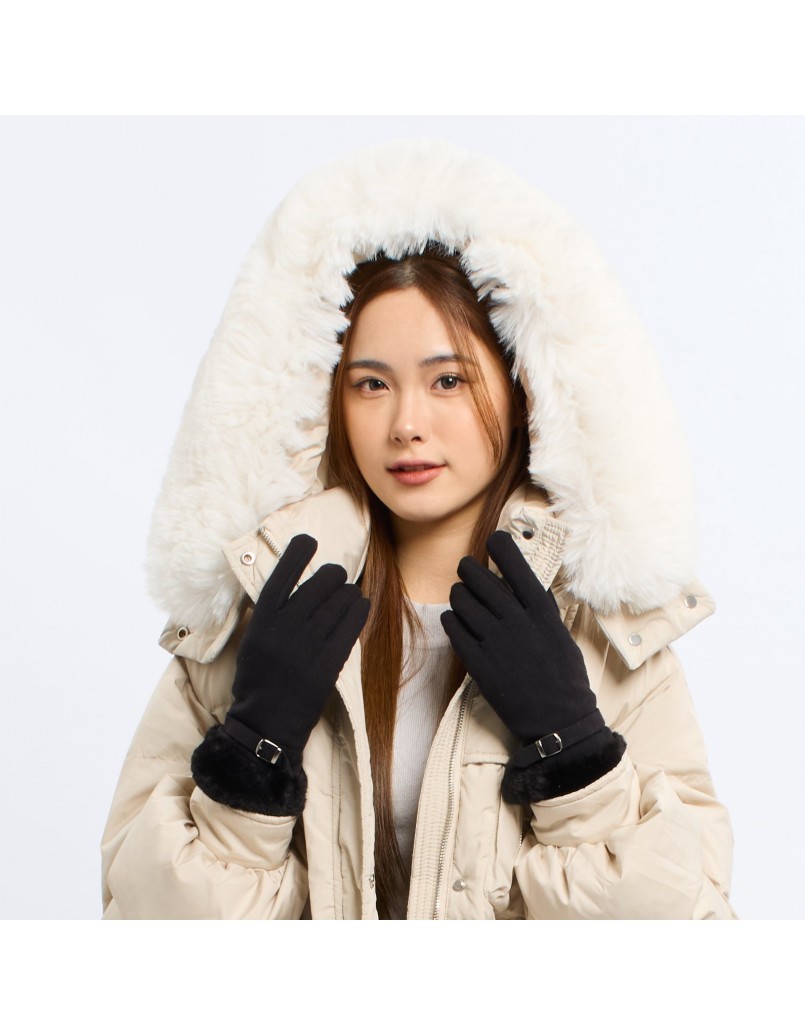 Women Touch Screen Gloves Black