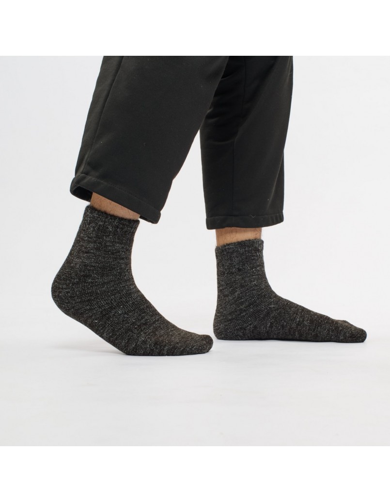 Men Long Socks Black