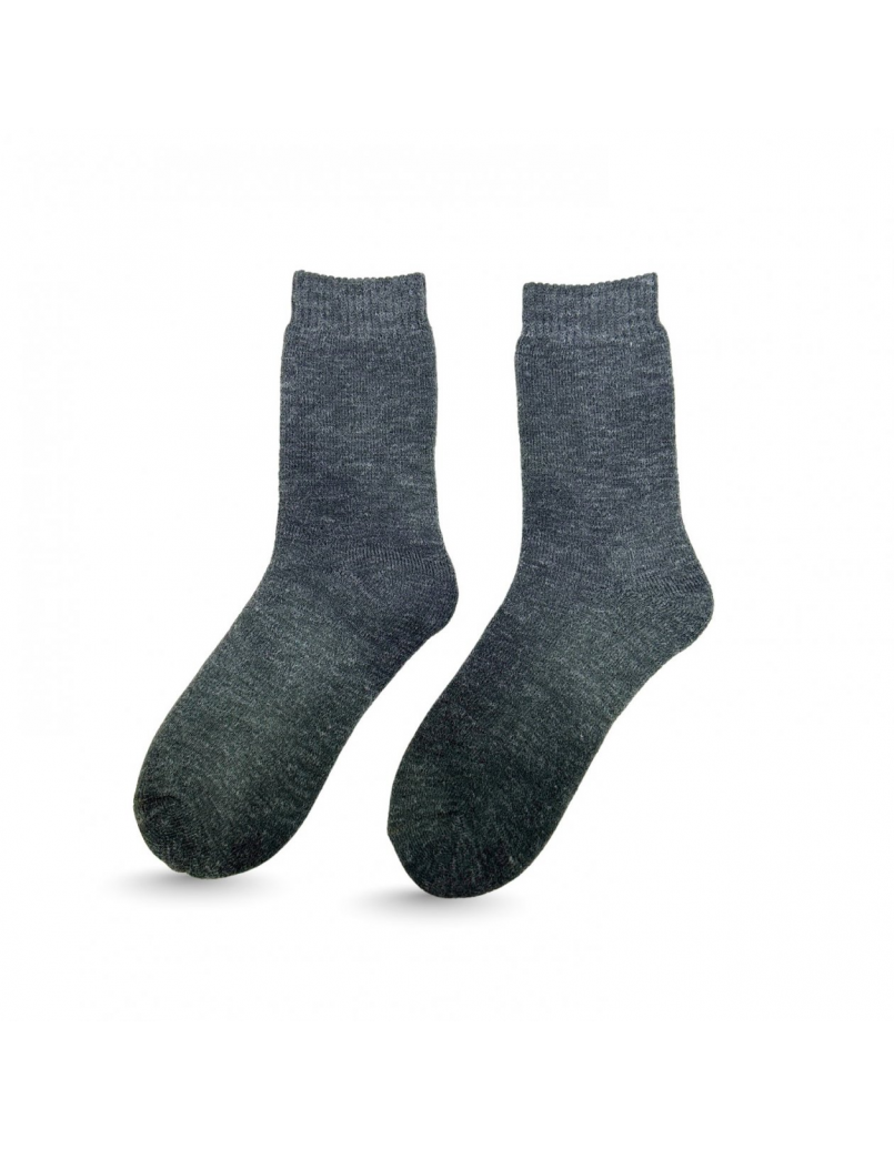 Men Long Socks Grey