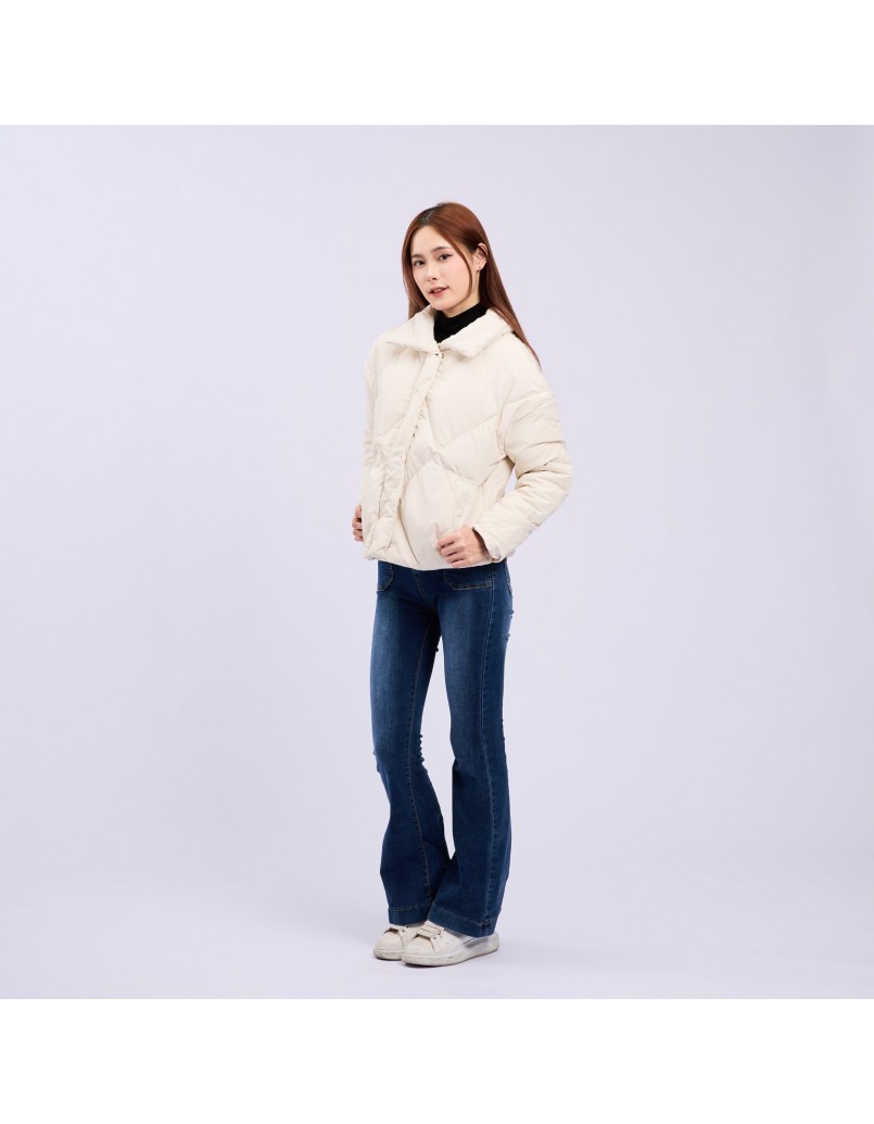 Women's Winter Down Jacket Beige