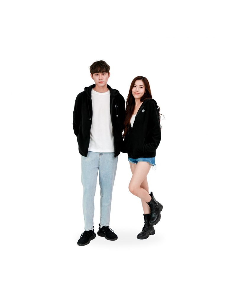 Unisex Fleece Jacket (13001) Black