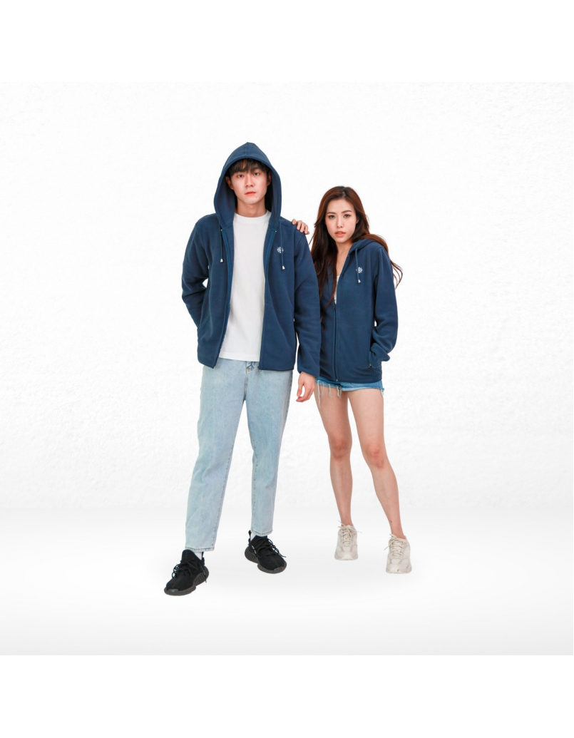 Unisex Fleece Jacket (13001) Dark Blue