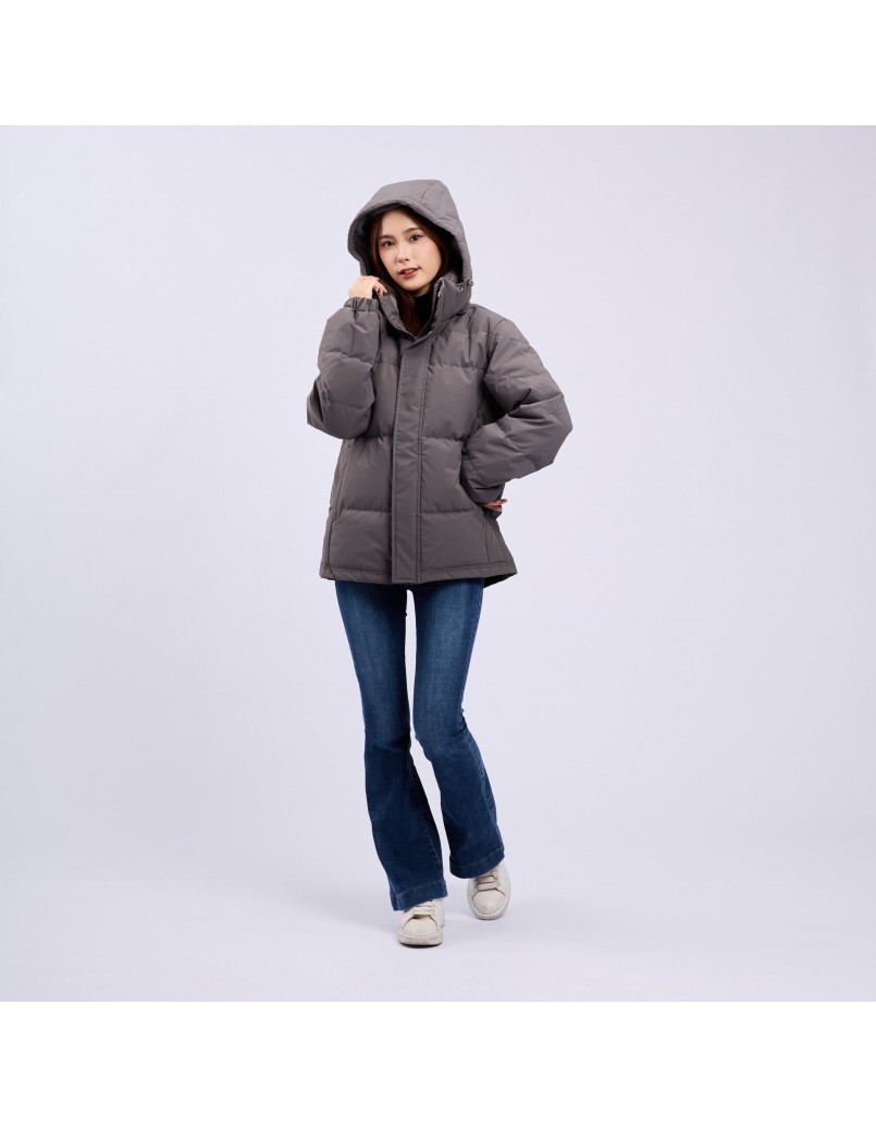 Women's Graphene Thermal Winter Jacket Grey
