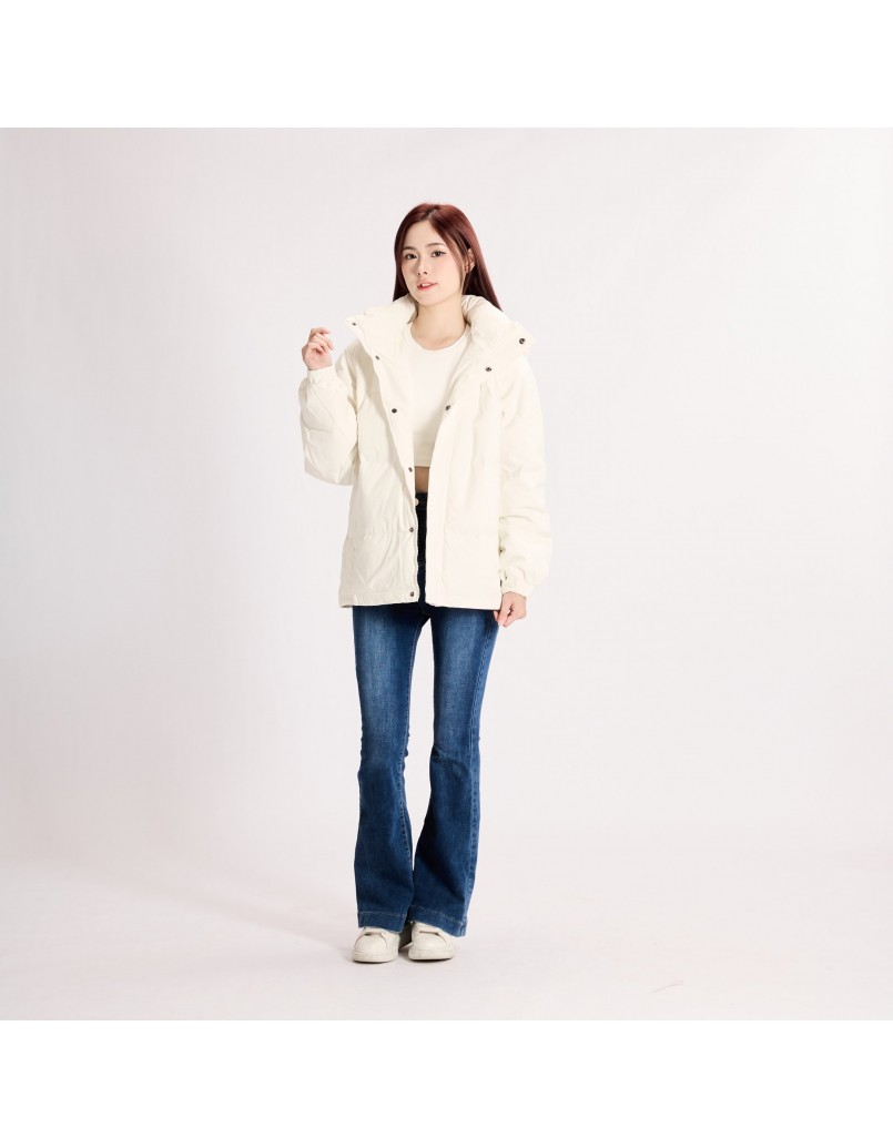 Women's Graphene Thermal Winter Jacket White