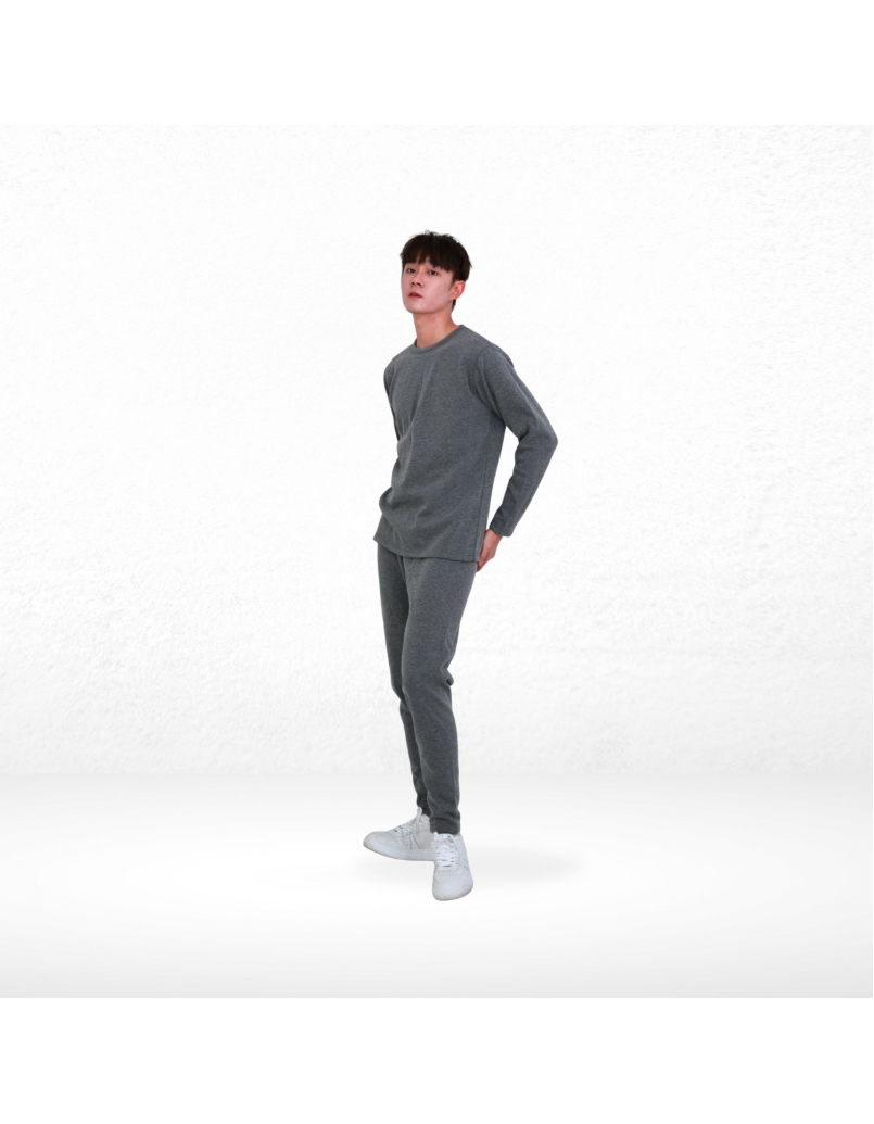 Unisex Thermal Wear Light Grey