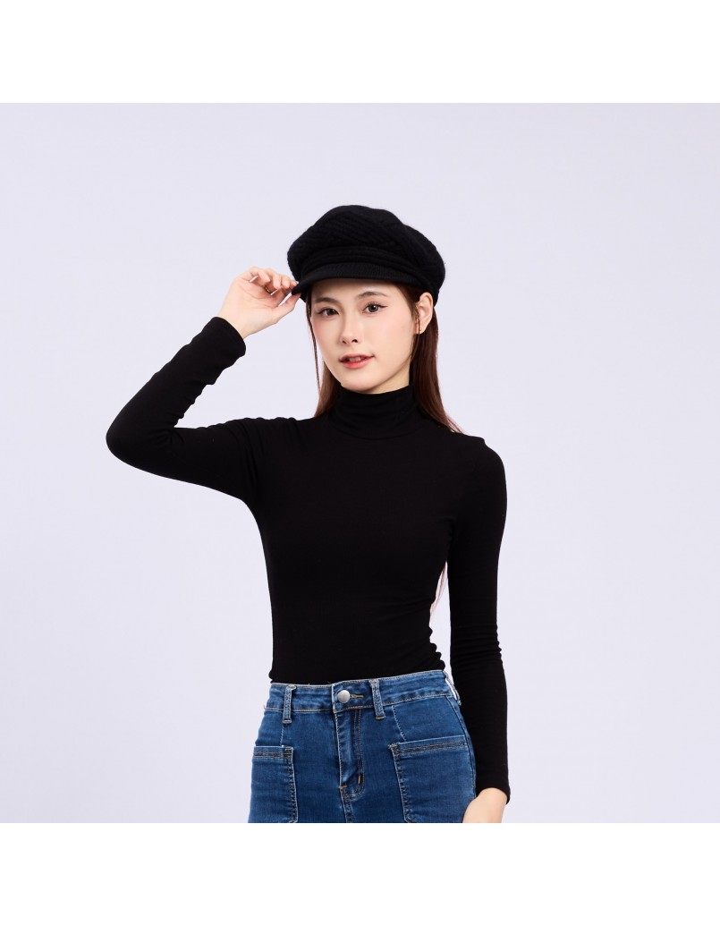 Winter Beret Black