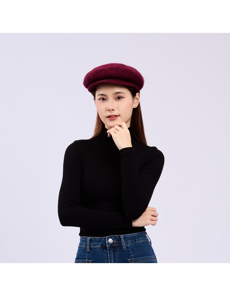 Winter Beret Maroon